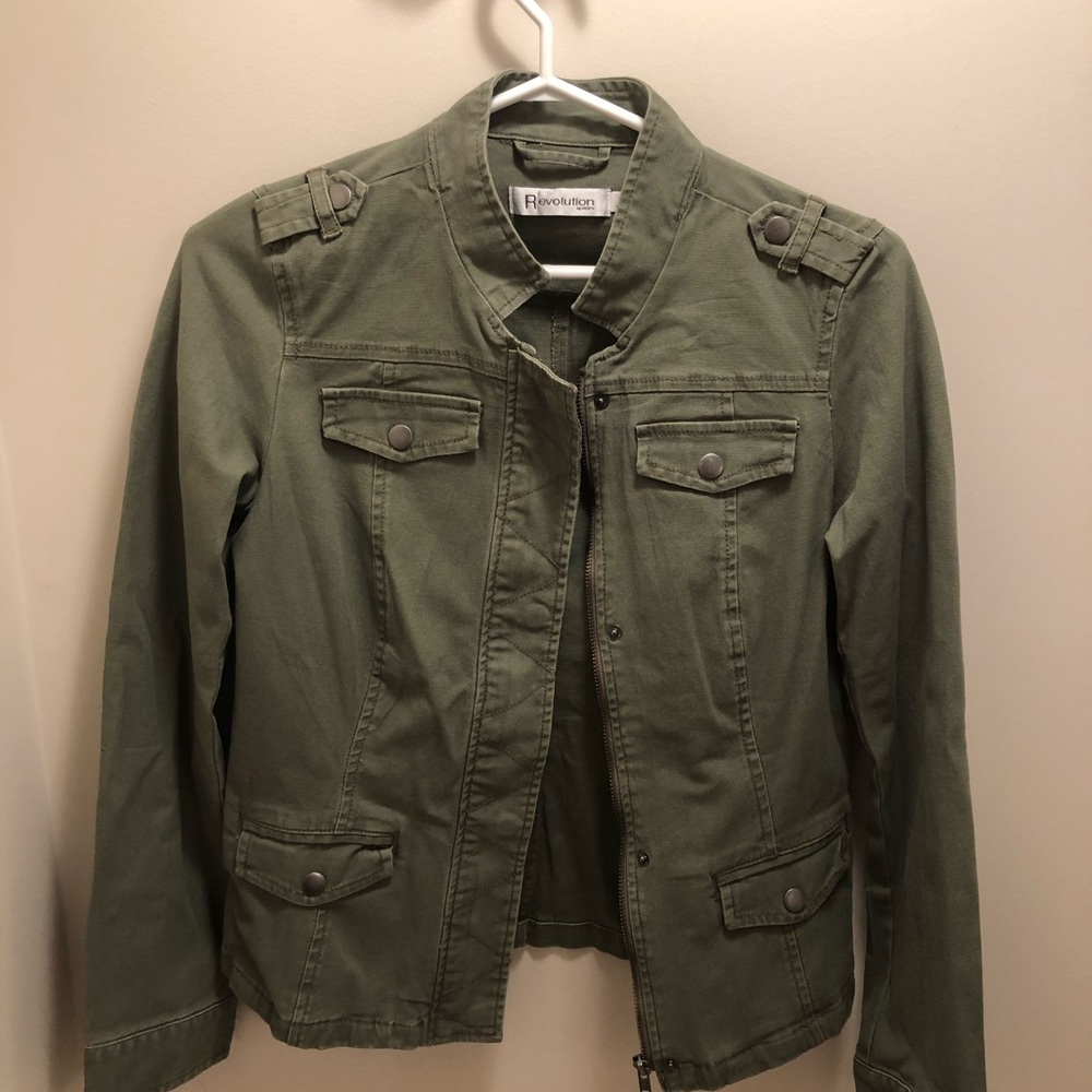 Green jean jacket from Rickis